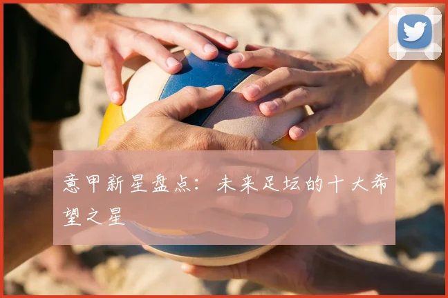 意甲新星盘点:未来足坛的十大希望之星